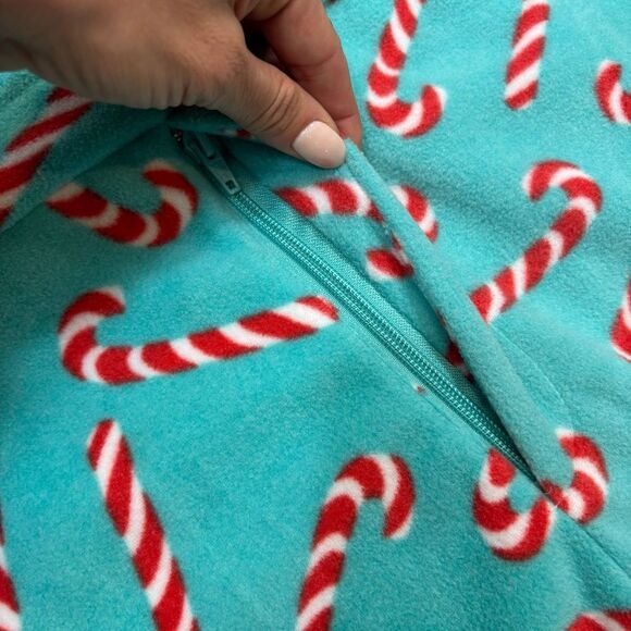 New with Tags Shinesty Mens The Peppermint Pimp Canes Pajameralls Size Large‎ - Picture 9 of 13